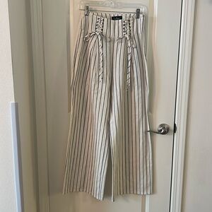 Lulus linen wide leg pants